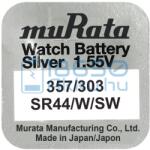 Murata 303/357 / SR44W/SW Ezüst-Oxid Gombelem