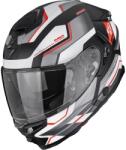 Scorpion Cască integrală pentru motocicletă Scorpion EXO-GT SP Air Arkon, negru mat-argintiu-roșu (SCRP150-572-310)