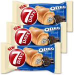 7DAYS Oreo vaníliakrémes és kekszes töltött croissant 3x60 g