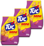TUC Mini bacon ízű sós keksz 3x100 g