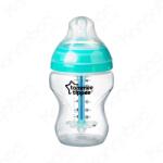 Tommee Tippee Biberon Advanced Anti-colic, cu sitem de ventilatie, 260 ml, 0 luni+ turcoaz (11AE30)