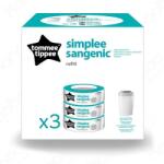 Tommee Tippee Simplee Simplee Sangenic distribuitor de scutece 3db (106C32)