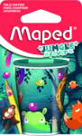 Maped Jungle Fever Fémdobozos Ceruzahegyező 2 Különböző Méretű Lyukkal, Újrahasznosítható Csomagolással