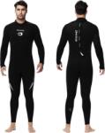 Owntop 5 mm neoprén búvárruha, hátcipzáras, uniszex - fekete - 3XL-es méret