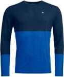 ORTOVOX Tricou ORTOVOX 185 Rock'n'Wool, deep ocean (L)