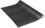 Venilia Perfect Fix öntapadós fólia - Fekete fa hatású dekorációs tapéta bútorokhoz és konyhához, 67, 5 cm x 2 m, 150μ vastagság, PVC ftalátmentes