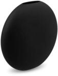 Cooee Design Pastille kerámia váza, kézzel készített, fekete, átmérő: 15 cm, magasság: 14 cm, HI-028-24-BK (HI-028-24-BK)