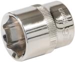 Silverline dugókulcs 19 mm 3/8" HEX, rövid (859666)