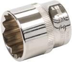 Silverline dugókulcs 21 mm 3/8" 12 lapú, rövid (312931)