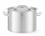 HENDI közepesen magas lábas - fedővel, Budget Line, 9 l, Ø 250 × 180 mm (832820)