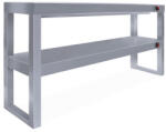 Ferrara kétszintes átadópolc felső kerámiafűtéssel - 120 cm (09000000017)