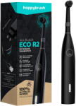 happybrush Periuță de dinți electrică 3 rezerve Negru (CR2BEAN) Periuta de dinti electrica