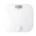 Jata Cântar corporal digital 150 kg, Analiză corporală (BMI, grăsime, masă musculară), 4 senzori, Display LCD, Sticlă securizată, Pornire/Oprire automată, Alb (T-MLX59057) Cantar baie