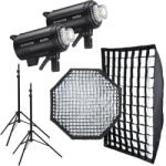 Godox DP400III dupla stúdióvaku szett (DP400III-D-KIT)