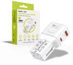 Mobile Origin Adaptor de Călătorie Adaptor Mobile Origin travel PW25, 35W, EU/US/UK/AU, Universal - Alb (MO-PW25-WHT)