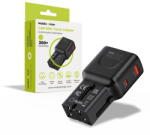 Mobile Origin Adaptor de Călătorie travel PW25, 35W, EU/US/UK/AU, Universal - Negru (MO-PW25-BLK)