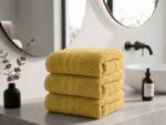  Prosop CLASSIC COLOR 50 x 100 cm mustar, 100% bumbac Prosop