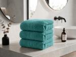  Prosop CLASSIC COLOR 50 x 100 cm petrol, 100% bumbac Prosop