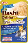 Churu Dashi Delights Delicate Flakes - Csirke tonhallal