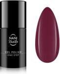 Naní One Step gél lakk 5 ml - Plum Elixir