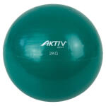 A-Sport Súlylabda 2 kg - homokkal töltött PVC, zöld - Aktivsport (203600354)