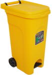 IgienaPHS Cos gunoi colectare selectiva galben/ plastic 80 litri (CYC-13) - vexio Cos de gunoi