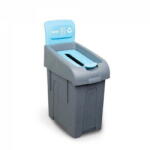 IgienaPHS Cos gunoi colectare selectiva albastru/ hartie 80 litri (CYC-11) - vexio Cos de gunoi