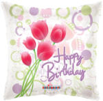 Conver Fólia lufi, 18"/45cm, párna, HB, tulipánok