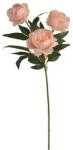  Bujor artificial 3 flori pentru aranjamente florale (3106)