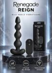 NS Novelties Bile anale vibratoare Renegade Reign, telecomanda wireless