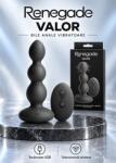 NS Novelties Vibrator anal Renegade Valor, rotatie si telecomanda wireless