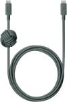 Native Union Cablu date/încărcare Native Union Anchor USB-C la USB-C, 3m, incarcare rapida, Universal - Verde (ACABLE-C-GRN-NP)