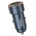 hoco. Incarcator Auto HOCO Z57A, 30W, 3A, 1 x USB-A - 1 x USB-C, Gri - gsmboutique