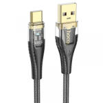 hoco. Cablu Date si Incarcare USB-A - USB-C HOCO U121, 18W, 1.2m, Negru - gsmboutique