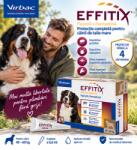 Virbac Effitix XL 40, 60 kg x 4 pipete , antiparazitar extern pentru caini
