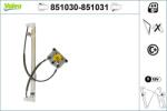 VALEO Mecanism actionare geam VALEO 851031 (851031)
