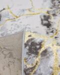 Elza Covor Elza 12287-2, Marime 200 x 300 cm, Crem si Auriu Inaltime Fir 7 mm, Antialergic, Polipropilena, Living, Dormitor Covor