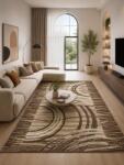 Luna Covor Luna 1816-12, Marime 140 x 200 cm, Maro, Inaltime Fir 6 mm, Antialergic, Polipropilena, Living, Dormitor, Sufragerie, Birou Covor