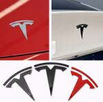 Telona Tesla "T" embléma elülső és hátsó fém logó matrica több színben
