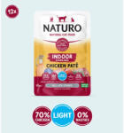 Naturo Plic Pisica Naturo Indoor Sterilizat Chicken Pate All Life Stages 85gr (f8cnat0912)