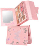 Kevin&Coco Paleta de Machiaj Profesionala KEVIN COCO Glowy Butterfly Makeup Book, 96 Nuante, Trusa Multifunctionala pentru Ochi, Buze si Fata, Farduri Mate si Sidefate, Blush, Iluminatoare si Produse, pentru T