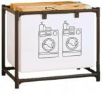 Flippy Cos de Rufe, Flippy, 1 Cos, Cadru de Otel Inoxidabil, 97 x 44 x 57 cm, Negru