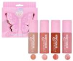 Kevin&Coco Set Luciu de Buze KEVIN COCO Believe, 4 Lip Gloss-uri, Stralucire si Hidratare Intensa, 4 x 2.5 ml, Multicolor, Ambalaj Fluture, 10 x 2.2 x 10.3 cm, Roz