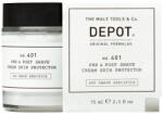 Depot Depot, 400 Shave Specifics No. 401, Nyugtató, Pre & Post Shaving Cream, 75 ml