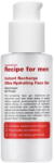 Recipe for men Recipe For Men, Instant Recharge, Hyaluronsav, Moisturizes, Gél, Arc, 75 ml