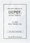 Depot 300 Hair Stylings No. 304 Erős tartású gél 10 ml
