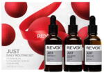 Revox B77 Daily Routine Set Revox B77: Just, Caffeine 5%, Anti-Dark Circles, Nappali, Szemszérum, 30 ml + Just, Hyaluronic Acid 5%, Hidratáló, Fluid, Arcra, 30 ml + Just, Squalane, Tápláló, Olaj, Arcra, 30 ml