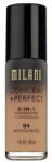 MILANI COSMETICS Milani, Conceal + Perfect, 2 az 1-ben folyékony alapozó és korrektor, 04