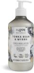 I Love Naturals Collection hidratáló testápoló, Tonka Bean & Myrrh, 500 ml