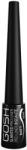 Gosh Slanted Pro folyékony szemceruza, 002 Matte Black, 3 ml
